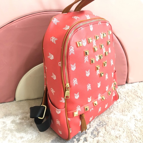 NWT Steve Madden Bscuti Backpack coral white - Picture 7 of 15